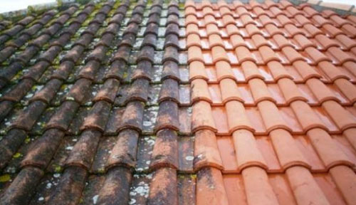 démoussage toiture à Jarnages