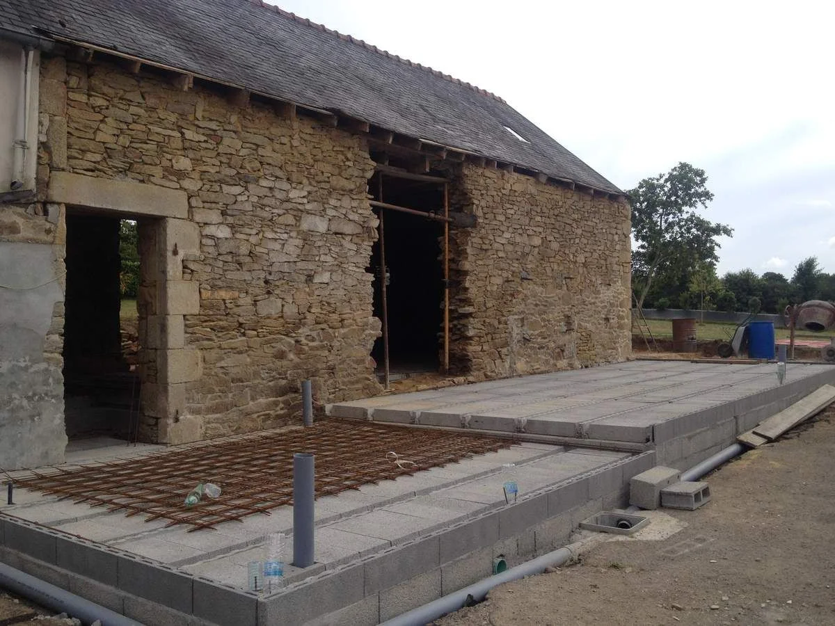 ouverture mur pierre en creuse par FRM couverture